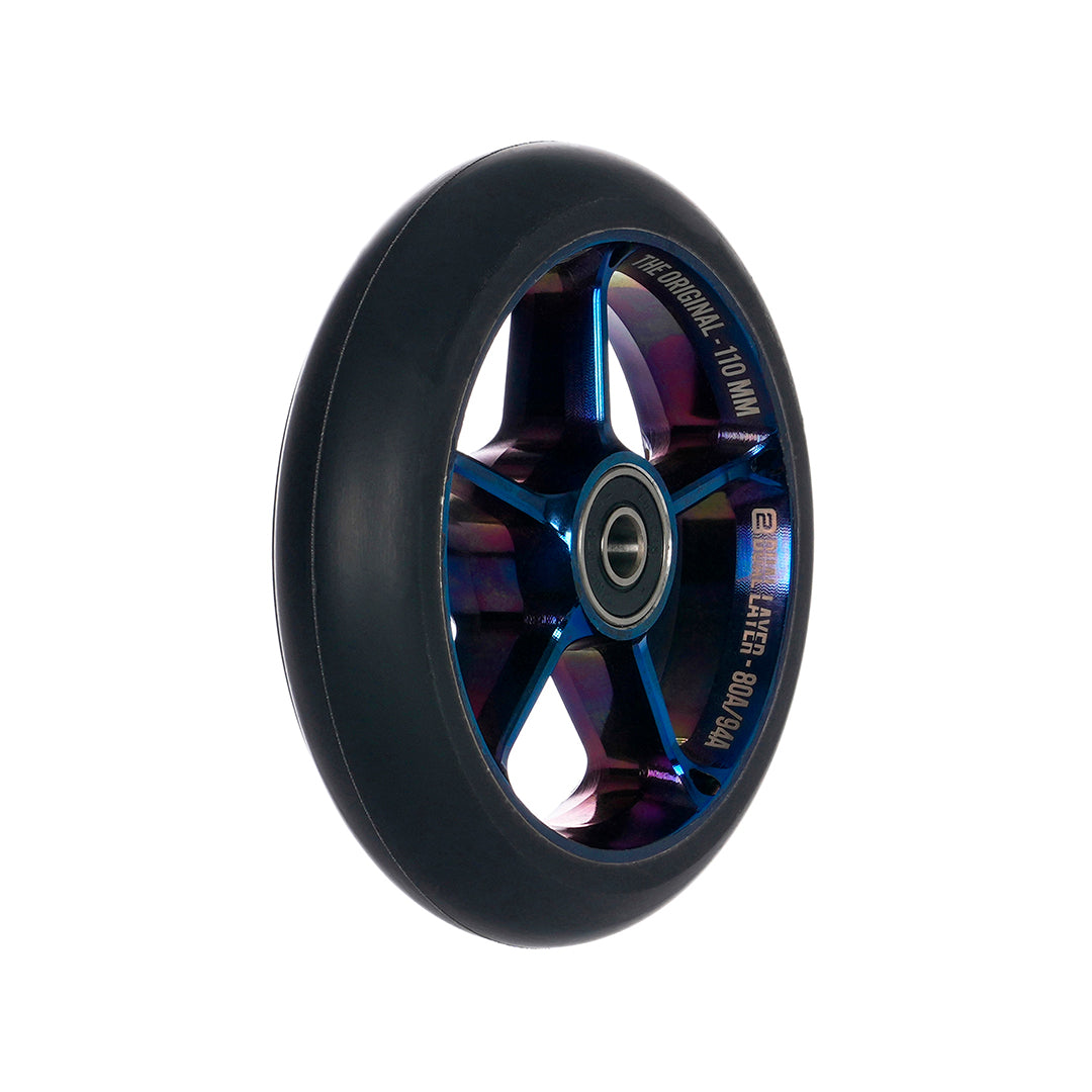 Black Pearl Roue Original V3 Bleu Chrome