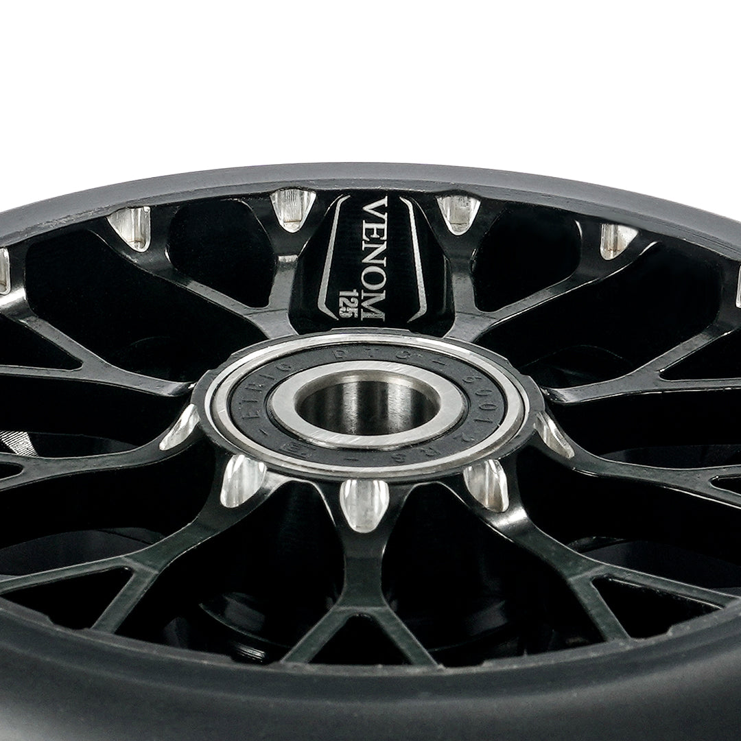 Black Pearl Roue Venom V2 125 Noir Chrome