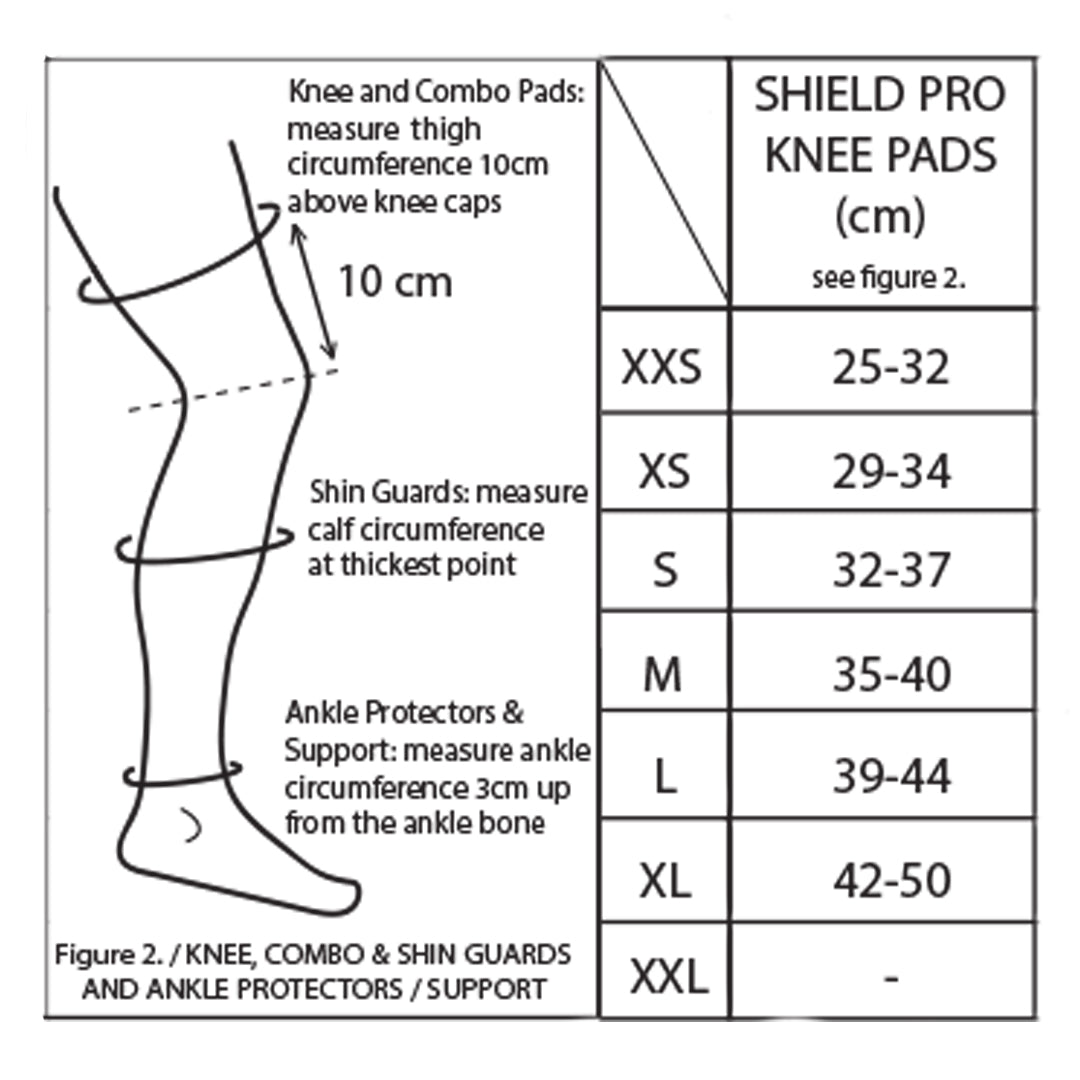 GAIN Protection Genouillères The Shield Pro