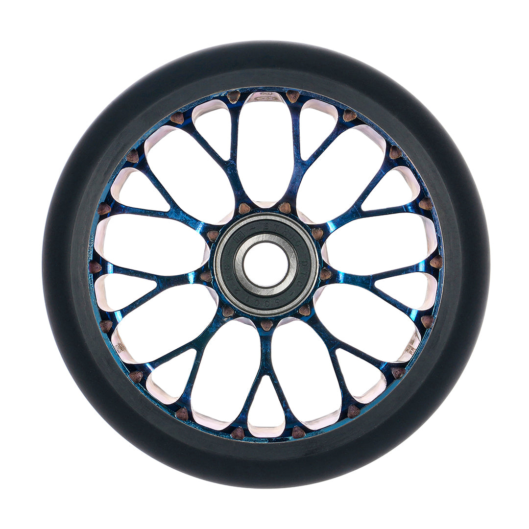 Black Pearl Roue Venom V2 125 Bleu Chrome