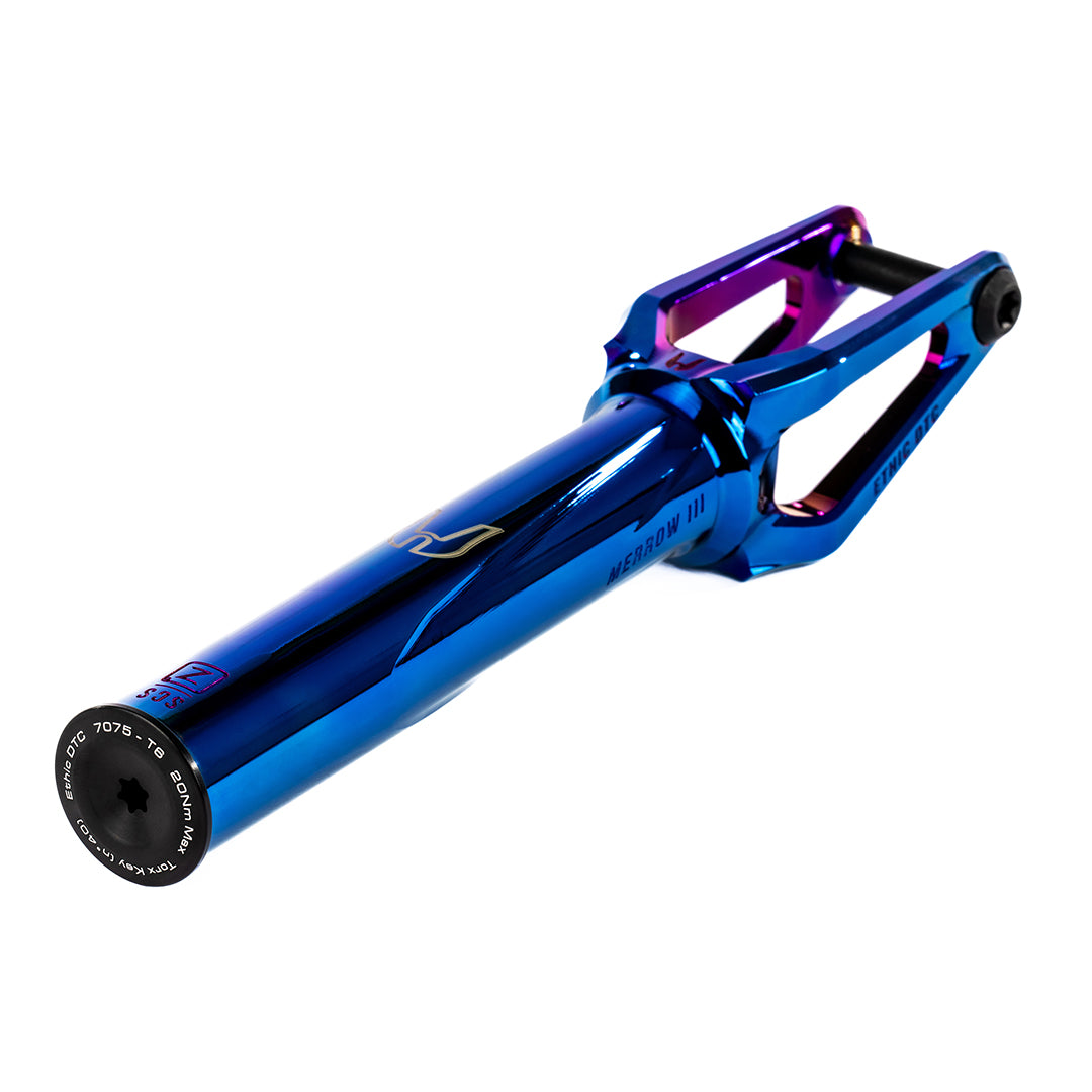 Ethic Fourche Merrow V3 SCS Bleu Chrome