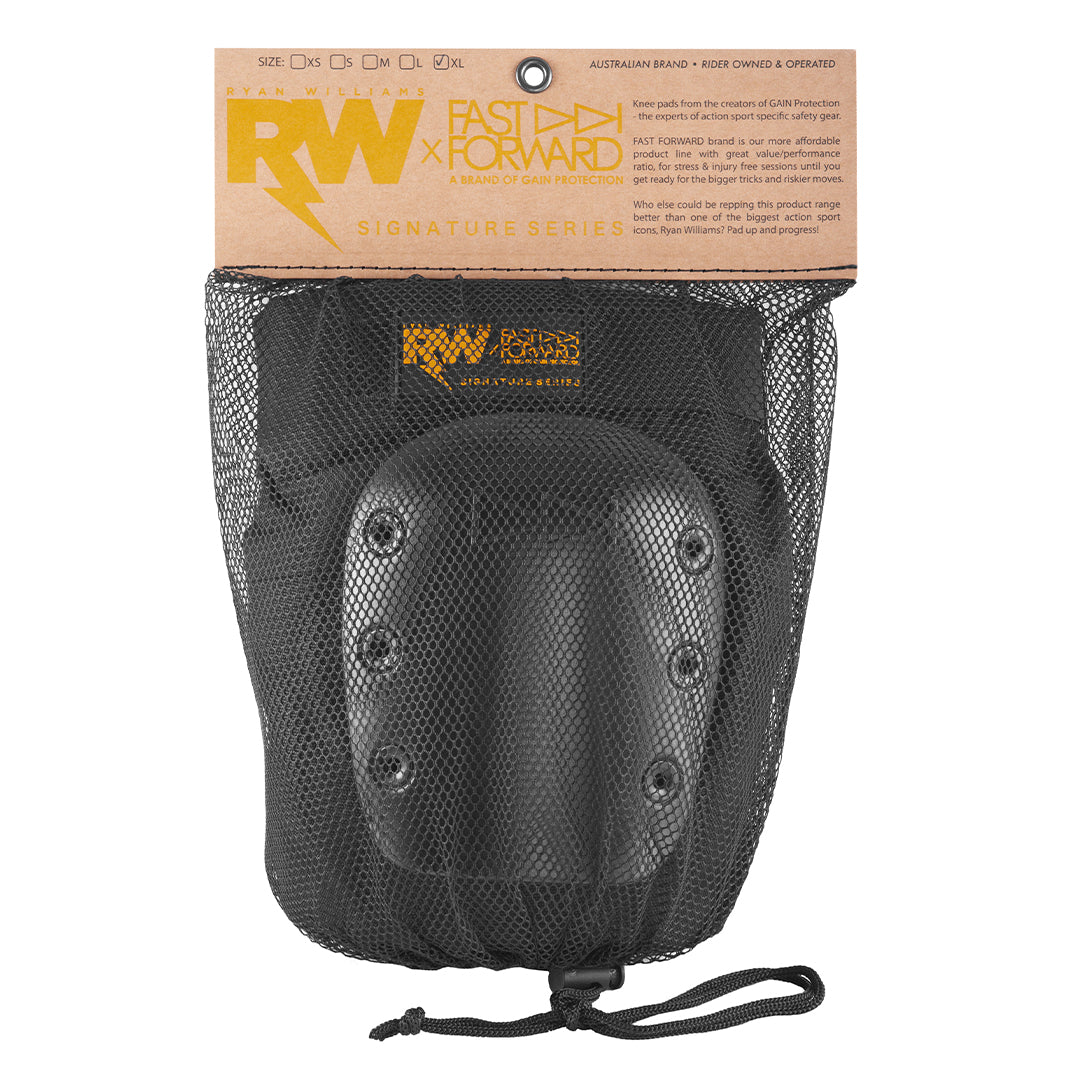 GAIN Protection Genouillères R Willy x Fast Forward Sig