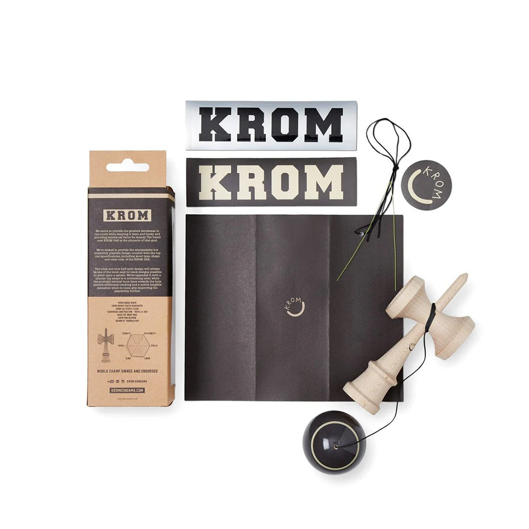 Krom Kendama Gas Charcoal