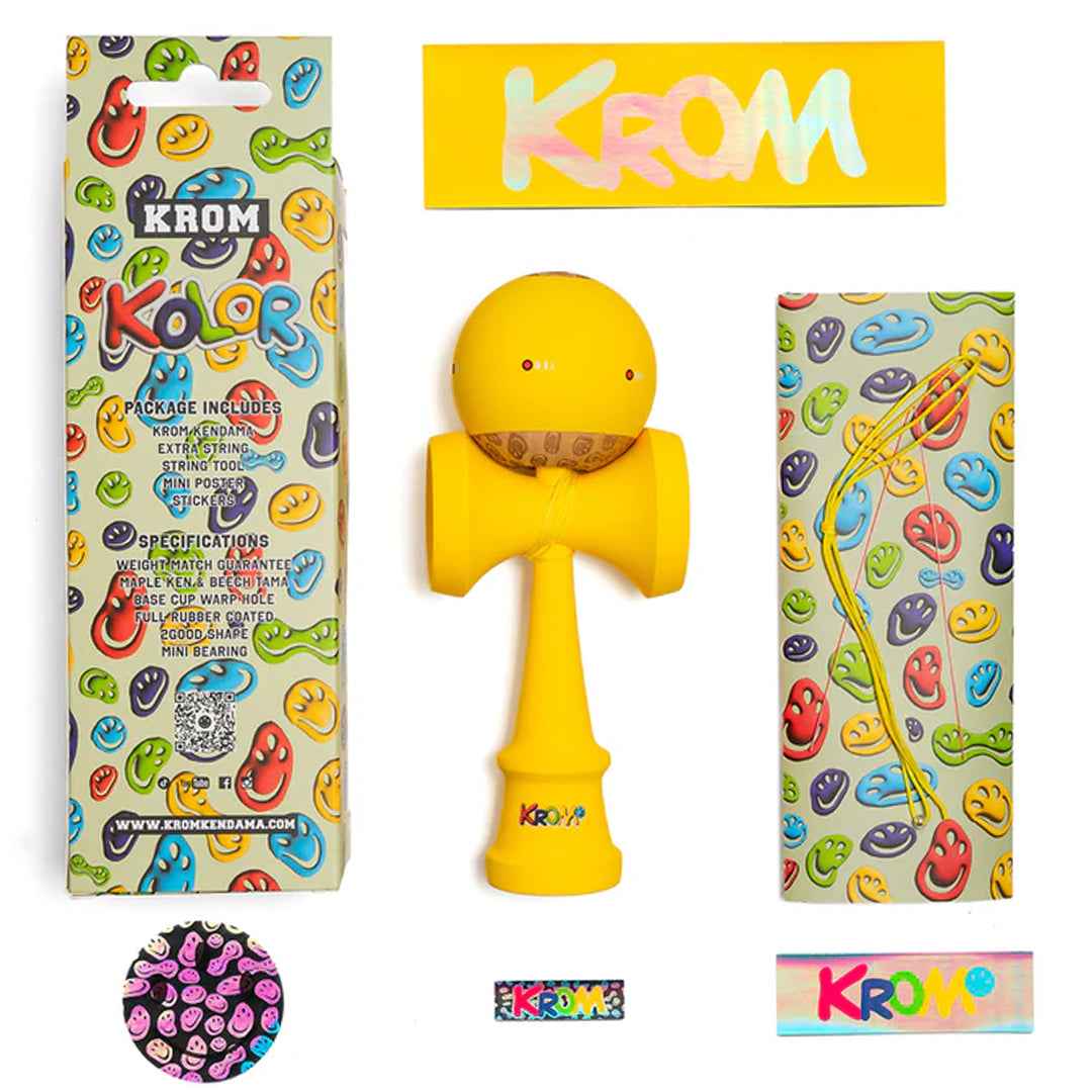 Krom Kendama Kolor Jaune