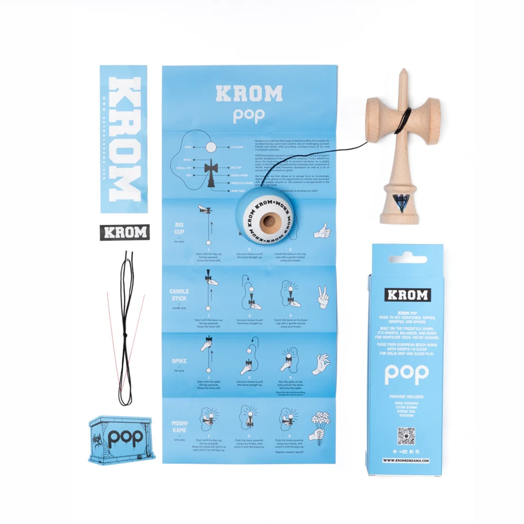 Krom Kendama Pop I+D Aqua