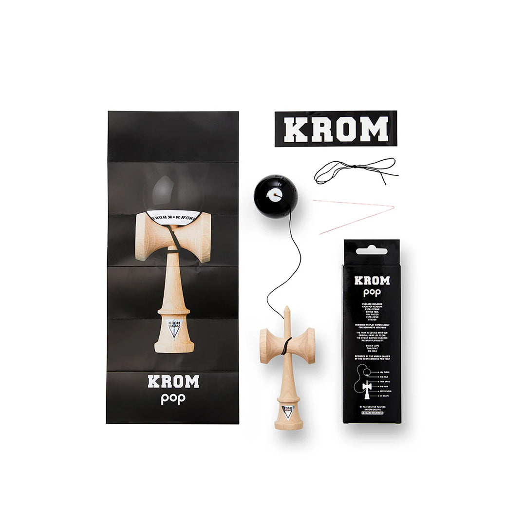 Krom Kendama Pop LOL Black