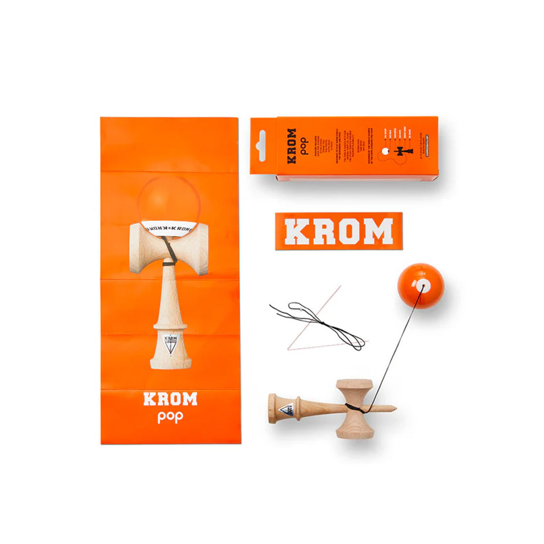 Krom Kendama Pop LOL Orange