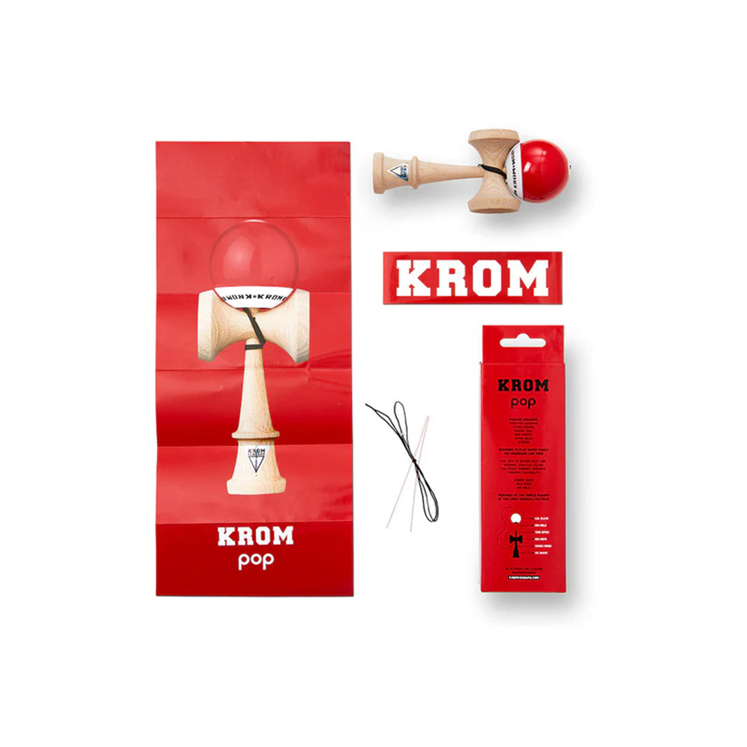 Krom Kendama Pop LOL Red