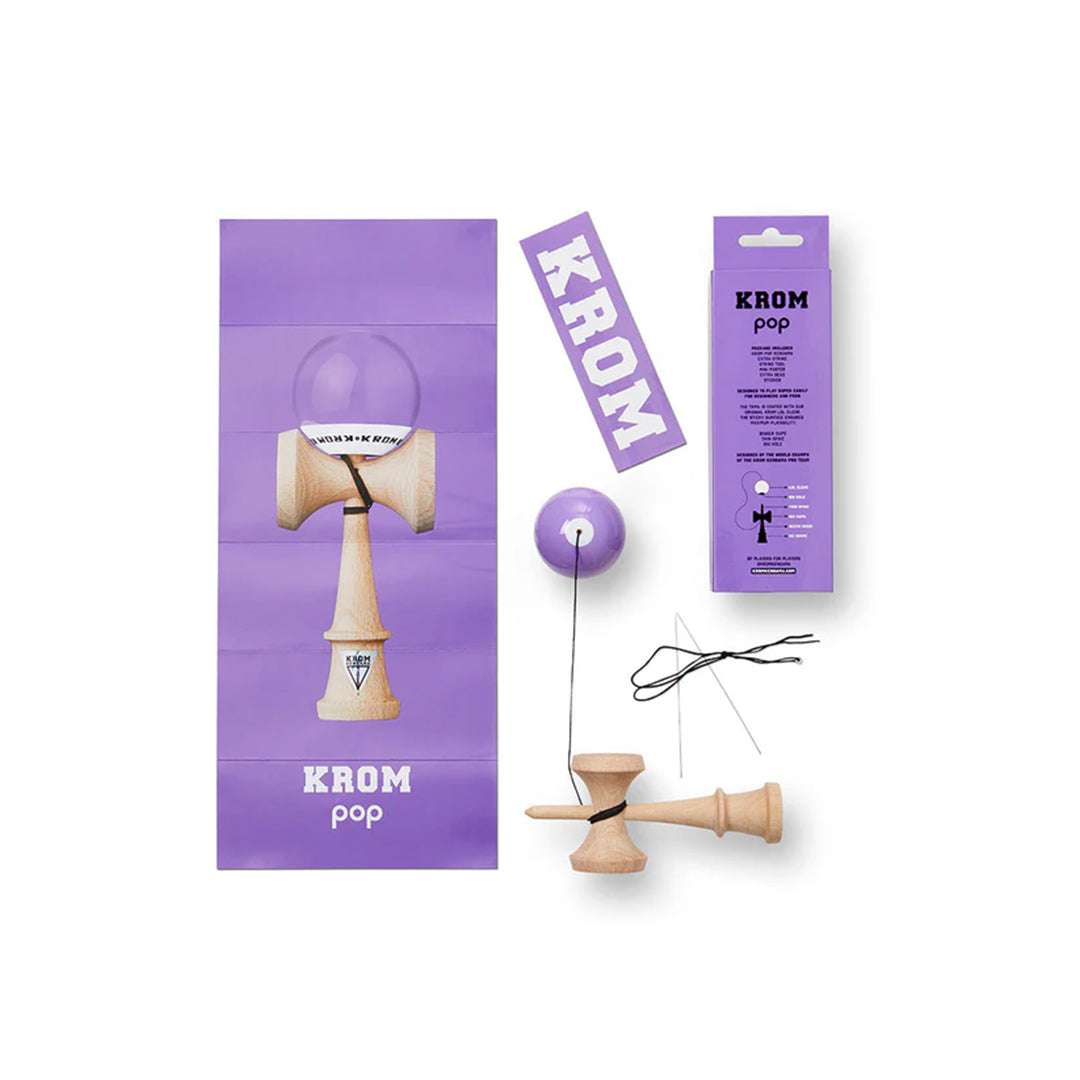 Krom Kendama Pop LOL Lavender