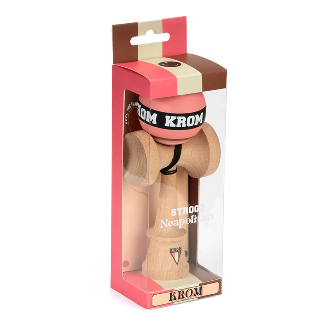 Krom Kendama Strogo Neapolitan Strawberry