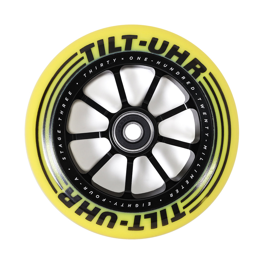 Tilt Roue UHR 120X30 Jaune