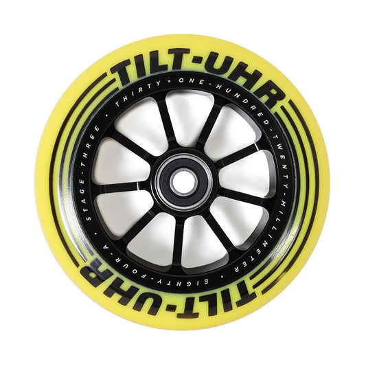 Tilt Roue UHR 120X30 Jaune
